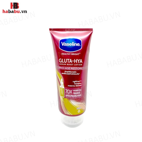 Sữa dưỡng thể Vaseline Gluta-Hya 70x Pro-Age Restore 300ml chính hãng