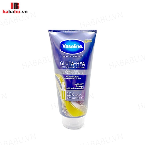 Sữa dưỡng thể Vaseline Gluta-Hya 10X Over Night 300ml chính hãng