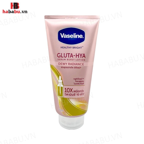 Dưỡng Thể Vaseline Healthy Bright Gluta-Hya Dewy Radiance Chính Hãng