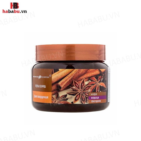 Tẩy da chết quế hồi Body Scrub Coffee Cloves Cinnamon 380gr chính hãng