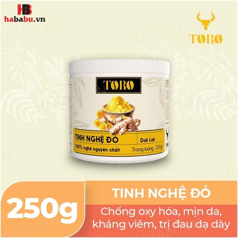 Tinh nghệ đỏ Toro 250gr chính hãng