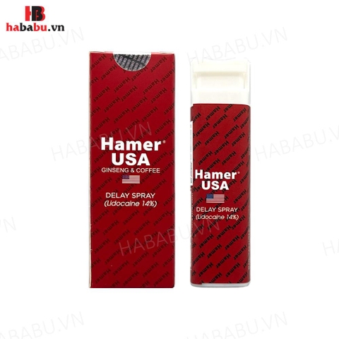 Xịt chống xuất tinh sớm Hamer USA Delay Spray 12,5ml chính hãng