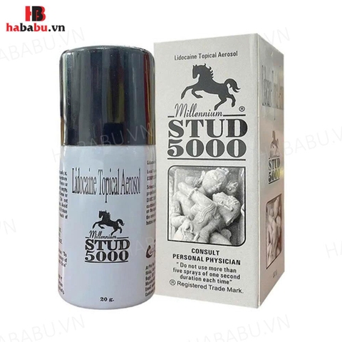 Xịt chống xuất tinh sớm Stud 5000 20gr chính hãng