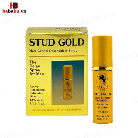 Xịt chống xuất tinh sớm Stud Gold 10ml chính hãng