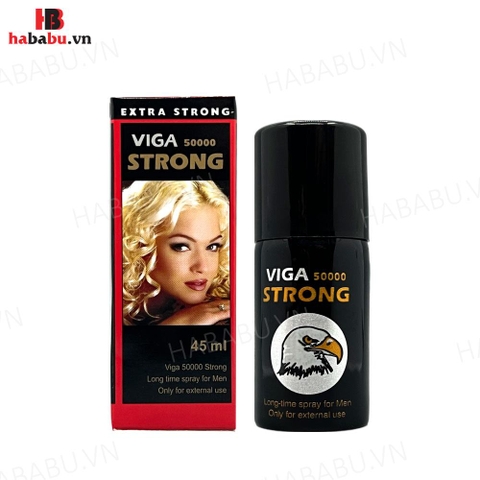 Xịt chống xuất tinh sớm Viga 50000 Strong 45ml chính hãng