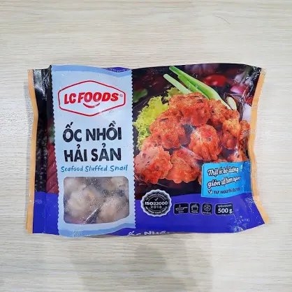LC Ốc nhồi hải sản  500gr