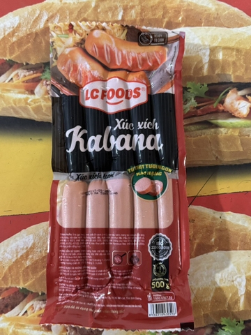 LC XÚC XÍCH KABANA 500G