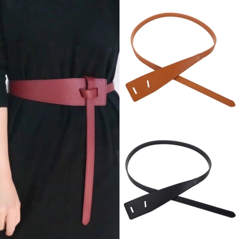 Dây Lưng HimHip Da Miếng Khoá Luồn Trơn Sang Trọng 1.8-6x118cm