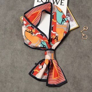 Set Quà HimHip Khăn Tuban Lụa Dài & Kẹp Tóc Kèm Túi Hộp Thiệp - 23