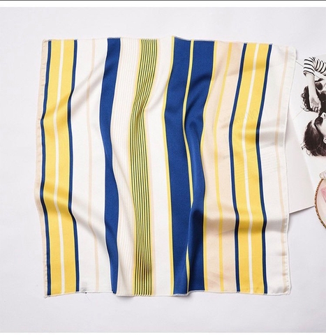 Khăn Lụa Thời Trang HimHip 50x50cm Khăn Quàng Quà Tặng Khăn