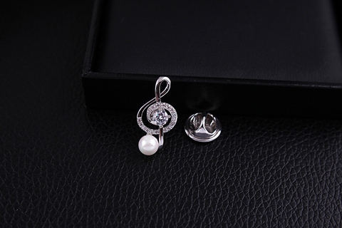 Pin Cài Áo HimHip Nốt Nhạc Nhỏ Sang Trọng HKCC Mix Trai 2.3cm