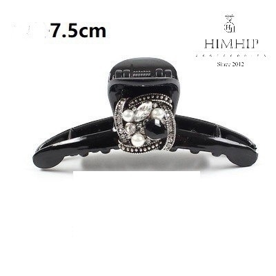 Kẹp Càng Cua HimHip Composite Mix Đá, Hạt Giả Trai Dáng Dài Thanh Lịch 2x7.5cm