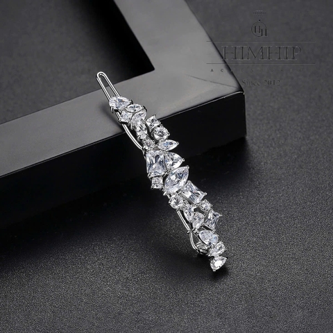 Kẹp Mái HimHip HKCC Sóng Phale Lấp Lánh 6.5x1.2cm