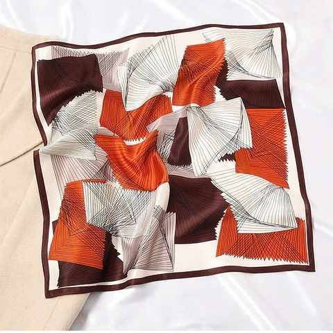 Khăn Lụa Cao Cấp HimHip 53x53cm Khăn Quàng Quà Tặng Khăn - 68