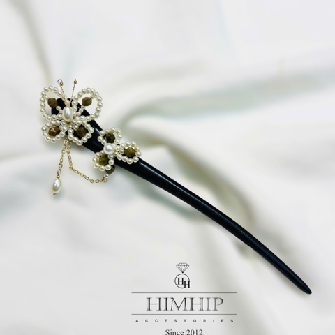 Set Quà 8/3 HimHip Trâm Cài Tóc & Cài Áo Kèm Túi Hộp Thiệp - 52
