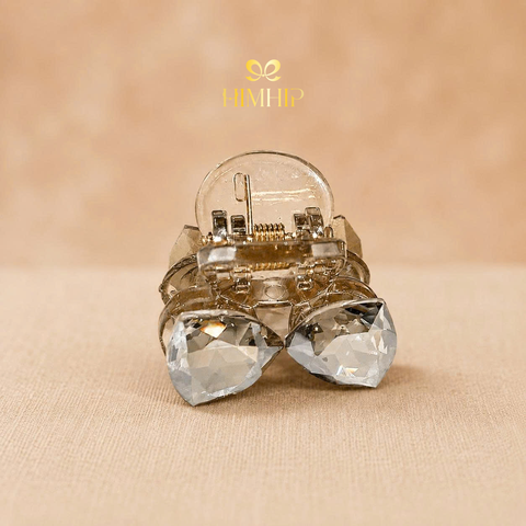 Kẹp Đỉnh HipHip Composite Nơ Phale Nhỏ 4 Răng 2.5x2.2cm