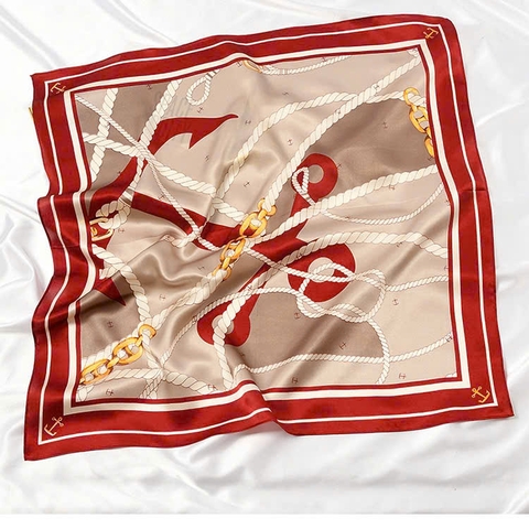 Khăn Lụa Cao Cấp HimHip 65x65cm Khăn Quàng Quà Tặng Khăn - 50