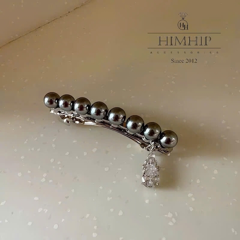 Kẹp Bấm HimHip HKCC Hàng Giả Trai Phối Giọt Phale 6.3*3cm
