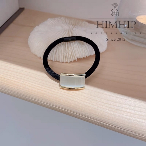 Dây Buộc Tóc HimHip Mặt Đá Sang Trọng