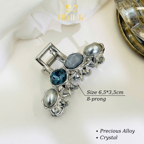 Kẹp Càng Cua HimHip HKCC Đính Bốn Viên Đá Sang Trọng 3.5x6.5cm