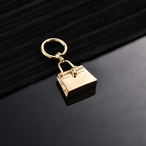 Cài Khăn Ống HimHip Size Nhỏ Hình Túi Xách Sang Trọng 1.7x4cm