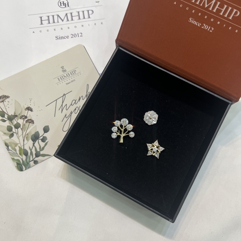 Set Cài Áo - 469 (Combo đã bao gồm túi hộp thiệp)