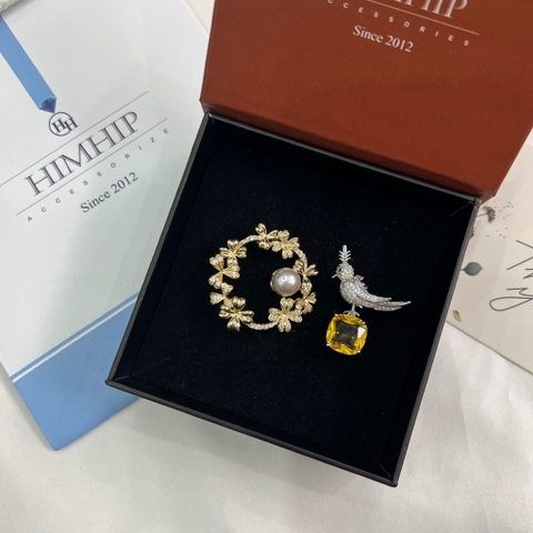 Set Quà HimHip Cài Áo Kèm Túi Hộp Thiệp - 151