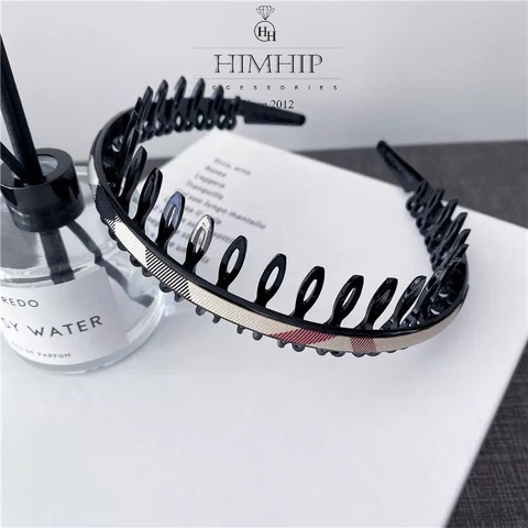 Bờm HimHim Composite Họa Tiết Kẻ Sọc Thời Trang 2,5cm