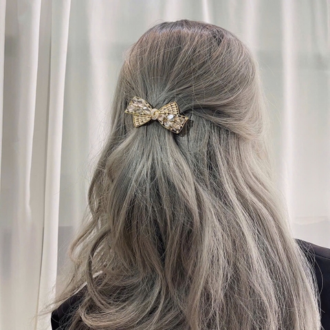 Set Quà HimHip Khăn Lụa Vuông 70x70cm & Cài Áo, Kẹp Tóc Kèm Túi Hộp Thiệp - 571