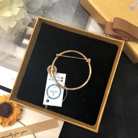 Trâm, Ghim Cài Áo HimHip Vòng Tròn Phối Charm Sang Trọng HKCC Đính Phale 4.5x4.5cm