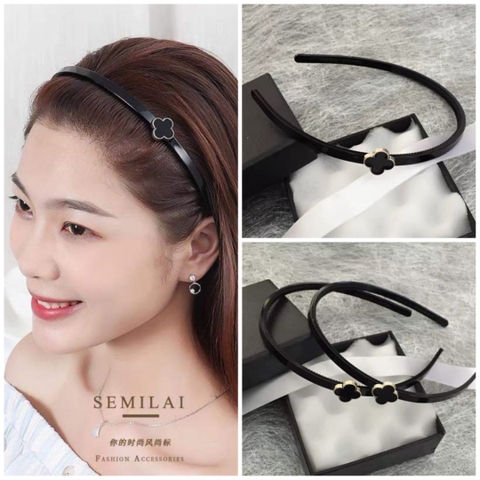 Bờm HimHip Dáng Mảnh Đính Hoa 4 Cánh Thanh Lịch 1cm