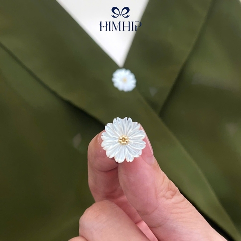 [Thiết Kế] Pin Cài Cúc HimHip Como Daisy 1.5cm