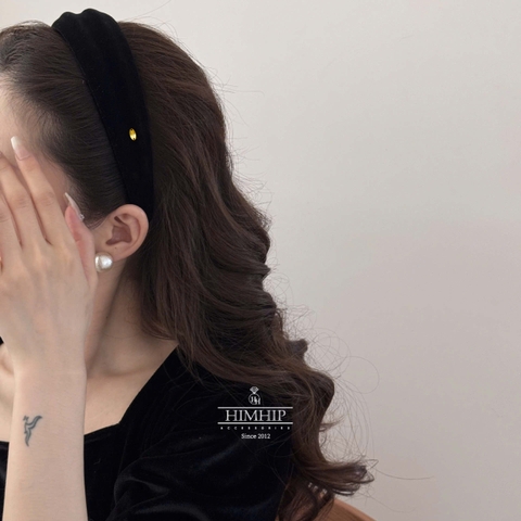 Bờm HimHip  Bản To Sóng Gờ 2Lớp Thanh Lịch 4.5cm