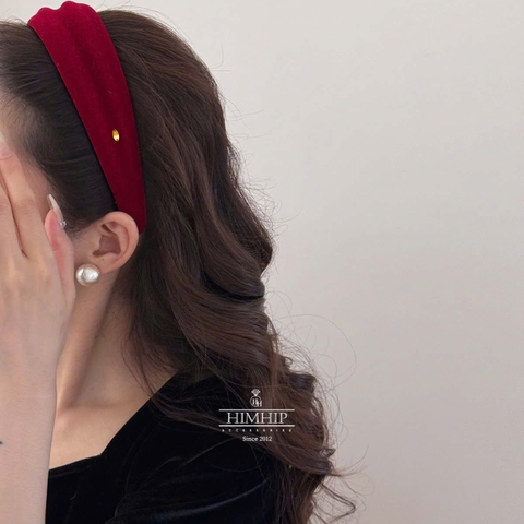 Bờm HimHip  Bản To Sóng Gờ 2Lớp Thanh Lịch 4.5cm