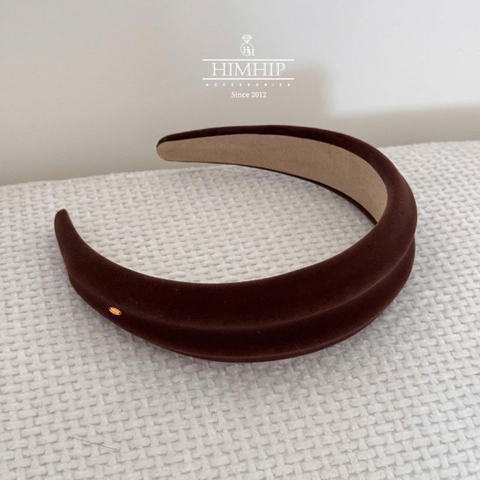 Bờm HimHip  Bản To Sóng Gờ 2Lớp Thanh Lịch 4.5cm