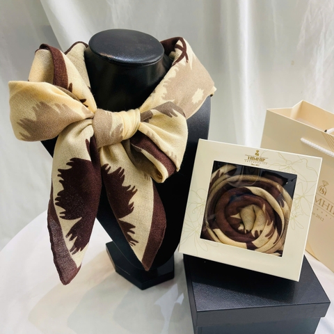 Set Quà HimHip Khăn Viscose  90x90cm Kèm Túi Hộp Thiệp - 1024