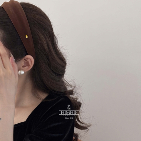 Bờm HimHip  Bản To Sóng Gờ 2Lớp Thanh Lịch 4.5cm