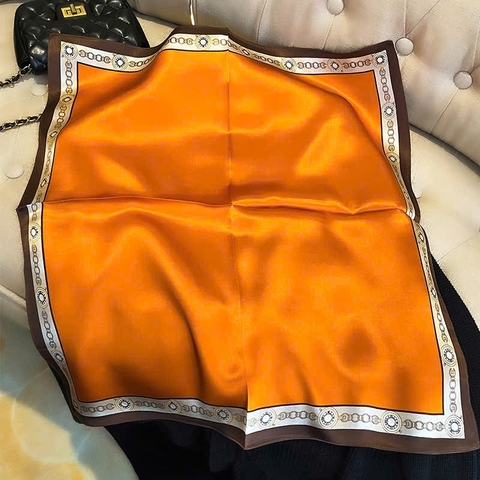 Khăn Lụa Cao Cấp HimHip 53x53cm Khăn Quàng Quà Tặng Khăn - 66