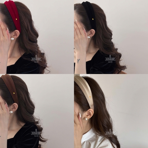 Bờm HimHip  Bản To Sóng Gờ 2Lớp Thanh Lịch 4.5cm