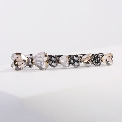 Kẹp Bấm HimHip HKCC Đính Phale Trái Tim Sang Trọng 0.7x7cm