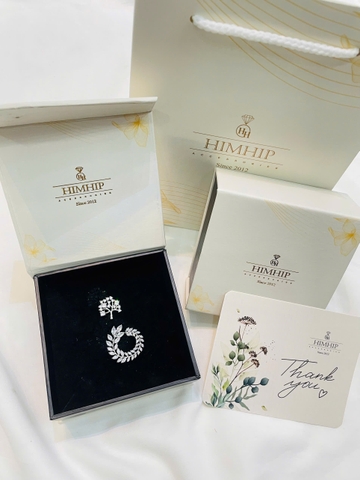 Set Quà Tặng Himhip Cài Áo Kèm Túi Hộp Thiệp - 349