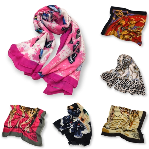 Khăn Vải Thô Mềm HimHip Khăn Choàng Đi Biển Quà Tặng Khăn