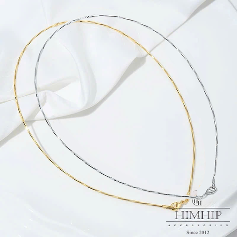 Kiềng Cổ HimHip HKCC Dáng Mảnh Sang Trọng 40cm