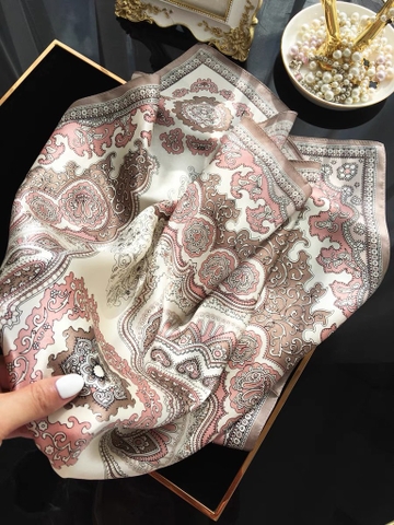 Khăn Lụa Cao Cấp HimHip 65x65cm Khăn Quàng Quà Tặng Khăn - 32