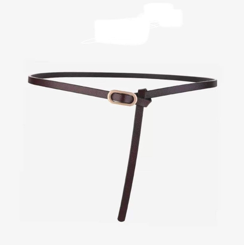Dây Lưng HimHip Da Thật Mặt Oval Thanh Lịch 1x111cm