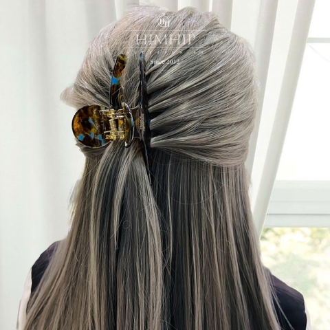 Kẹp Càng Cua HimHip Composite Dáng Trơn Basic Nhẹ Nhàng 10 Răng 4x10cm