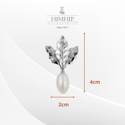 Pin Cài Áo HimHip Củ Cải Trắng Đáng Yêu HKCC Mix Trai 2*4cm