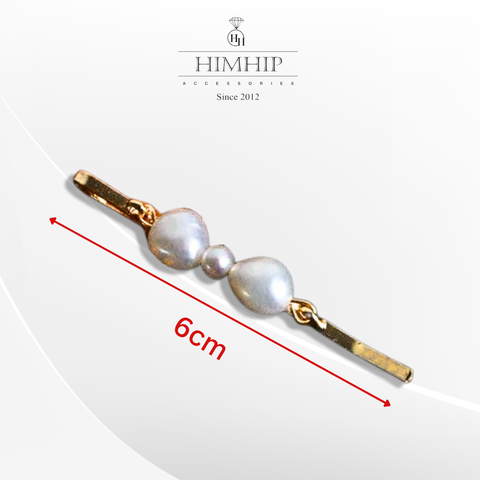 Kẹp Mái HimHip HKCC Phối Trai Dị 0,6~0,8cm Sang Trọng 6x0.2cm