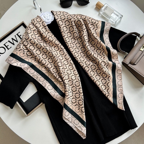 Khăn lụa 90*90cm-35