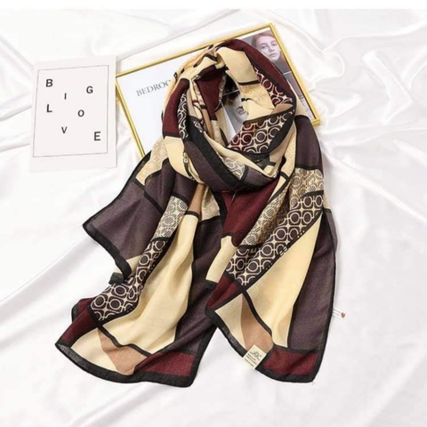 Khăn Lụa Viscose HimHip 90x180cm Khăn Quàng Quà Tặng Khăn